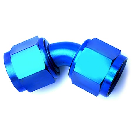 ADAPTER FITTING, -8AN 45  BLU SWIVEL COUPLER